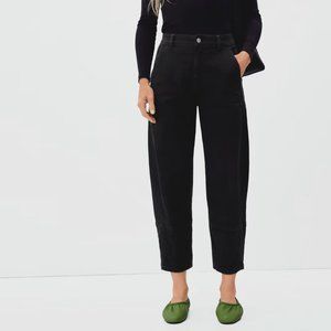 Everlane Utility Barrel Pant Black Size 4